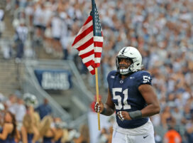 State College - Burdick Kent State Hakeem Beamon flag