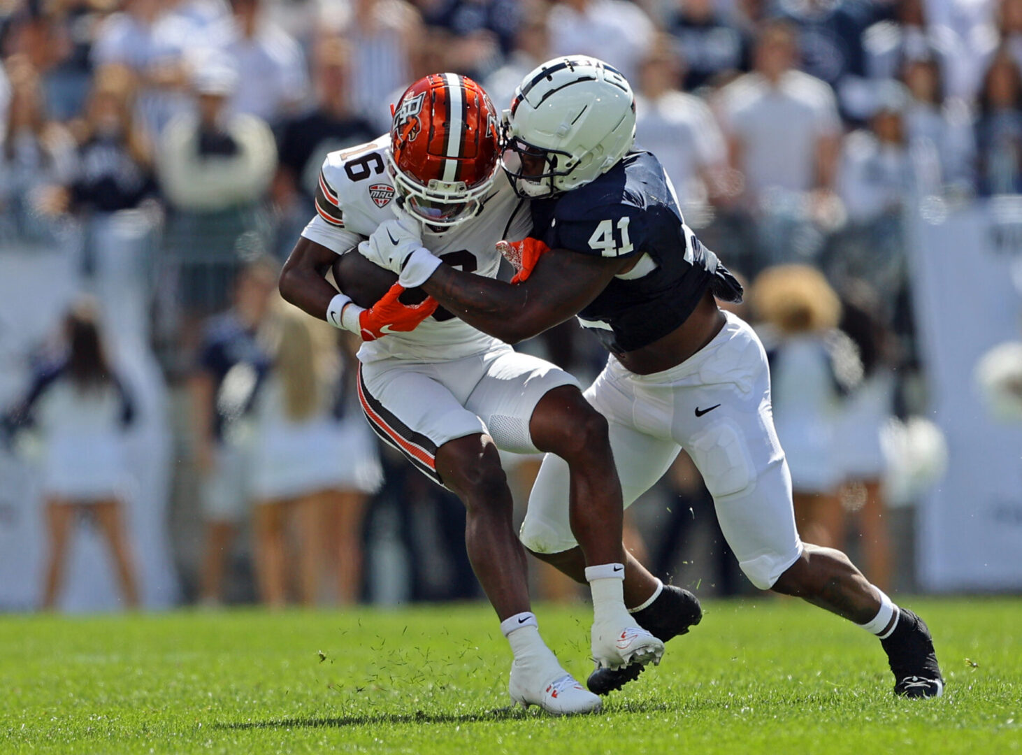 State College - Burdick BGSU Kobe King tackle 1st half