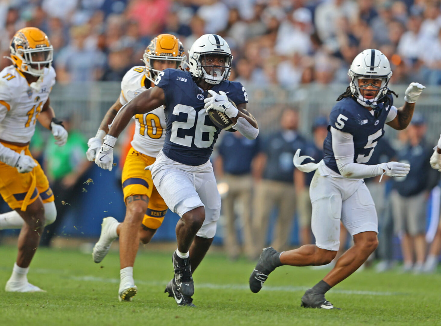 State College - burdick kent state cam wallace run second half