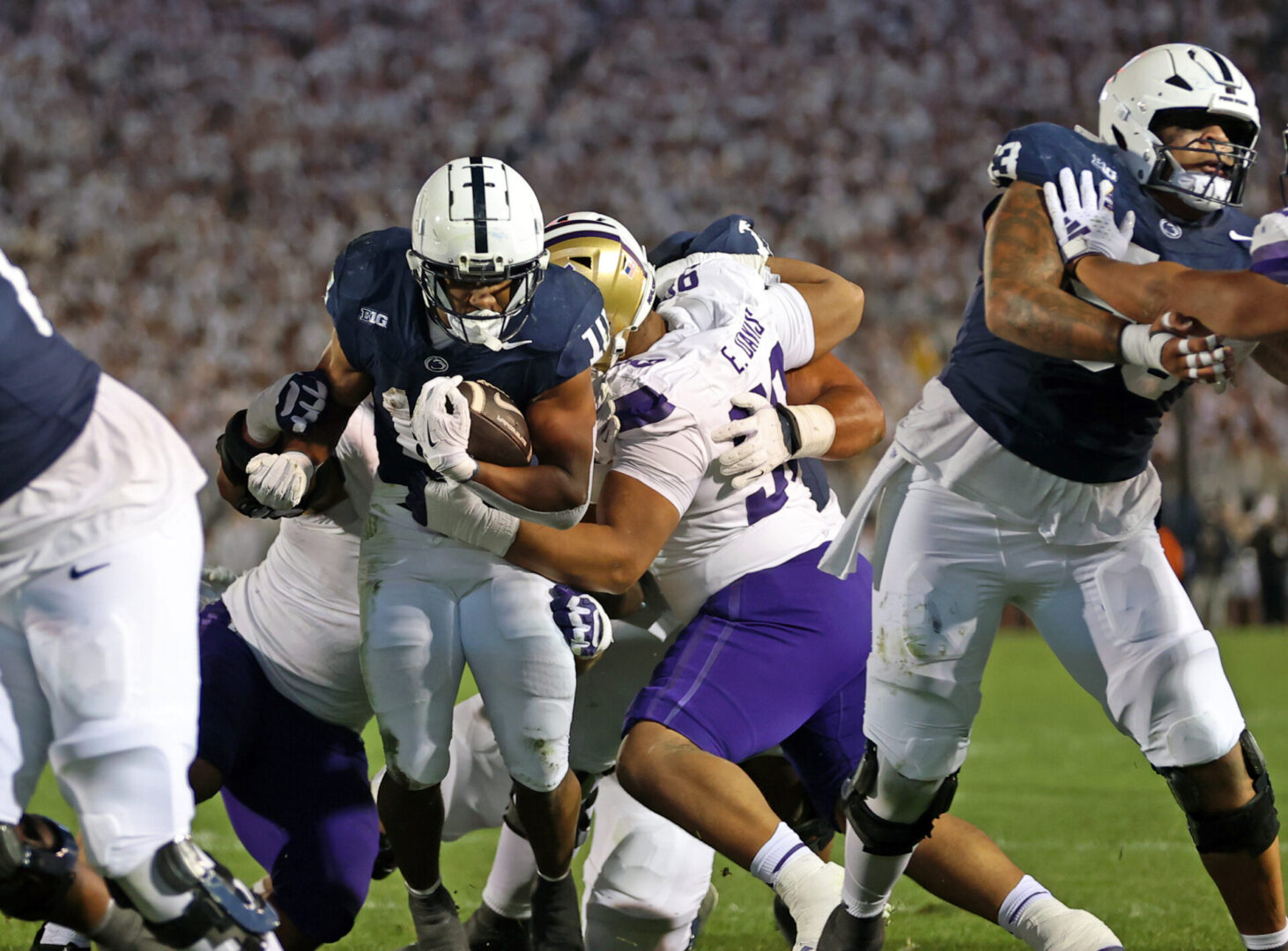 State College - Burdick washington 1st half singleton