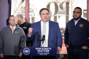 State College - Lt. Gov. Austin Davis Visits Ebensburg to Highlight How Main Street Matters