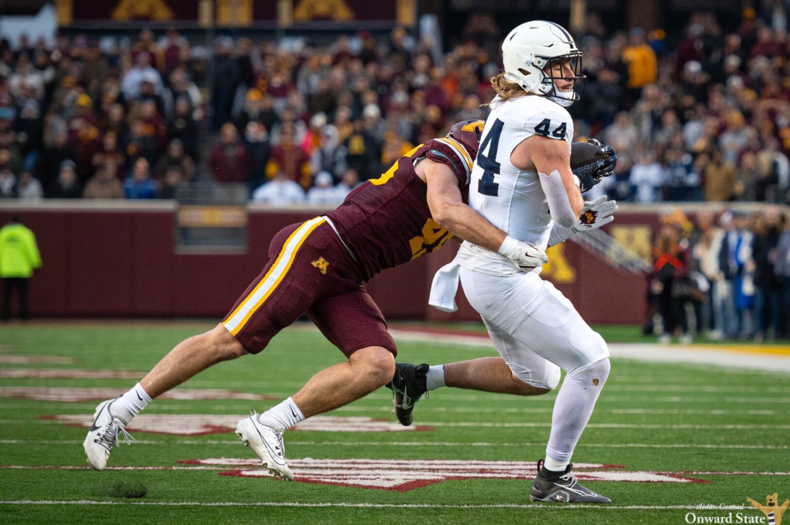 State College - minnesota 1st half tyler warren aidan conrad