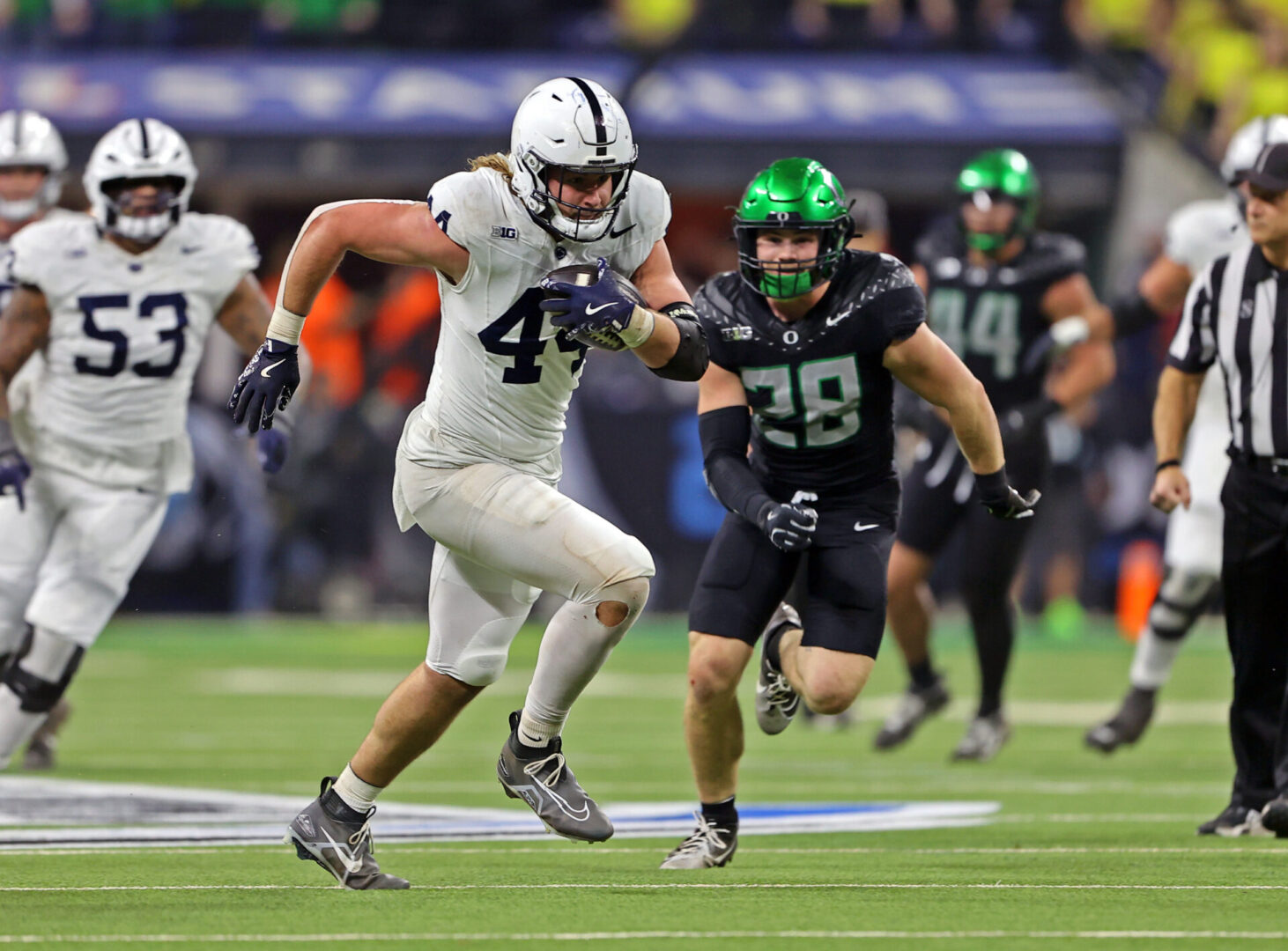State College - Burdick Big Ten Championship 1st half tyler warren