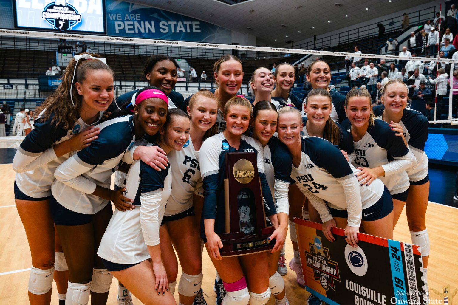 Volleyball American National Football Amid Coach's Battle With