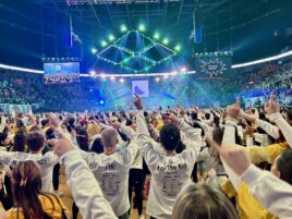 ‘A Home for Hope.’ THON Weekend Underway at Bryce Jordan Center