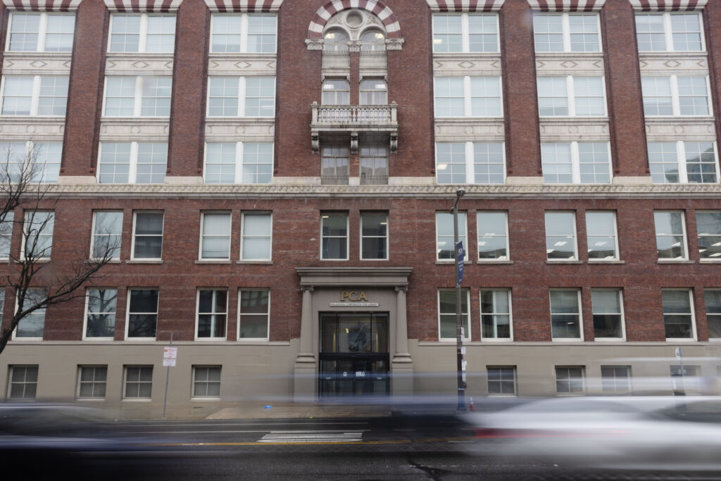 Philadelphia Corporation for Aging building in Philadelphia on February 15, 2025.