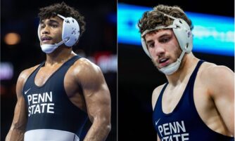 Penn State Wrestlers Starocci, Mesenbrink Named Finalists for Hodge Trophy