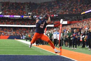 Report: Penn State Set to Host All-ACC Syracuse WR Trebor Pena