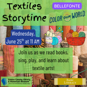 Textiles Storytime
