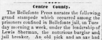 Local Historia: The Story of Robber Lewis Sherman