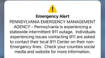 Centre County 911 Accepting Calls Amid Intermittent Statewide Outage