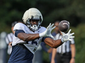 Penn State TE Khalil Dinkins Elevating as a Pass-Catcher, Poised for Major Role in 2025