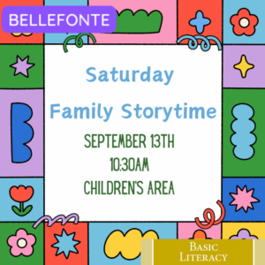 Saturday Storytime September