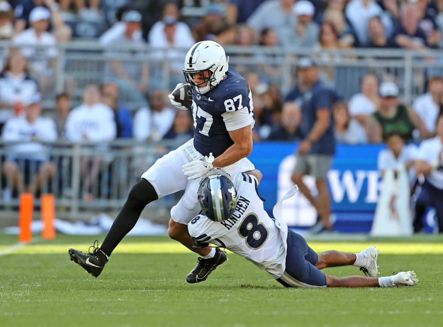 With Help of Teammates, Penn State TE Andrew Rappleyea Returns to Full Health, Impresses in Season Opener