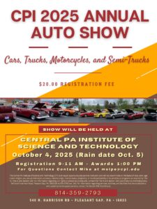 2025 Car Show Poster
