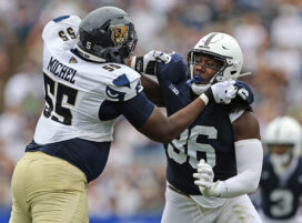 DE Zuriah Fisher No Longer With Penn State Ahead of Pinstripe Bowl