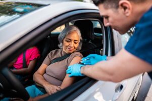 Penn Highlands State College offers drive-thru flu shot clinic