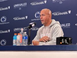 James Franklin Previews Penn State White Out Against Oregon, Issues Challenge to Fans
