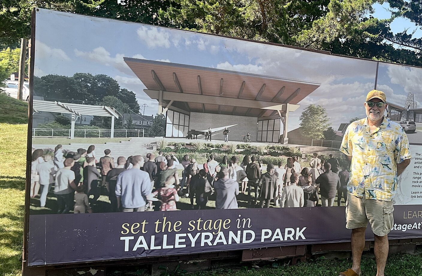 Rick Jacobs: Stage at Talleyrand Is on Target to Hold Its First Concert in 2026