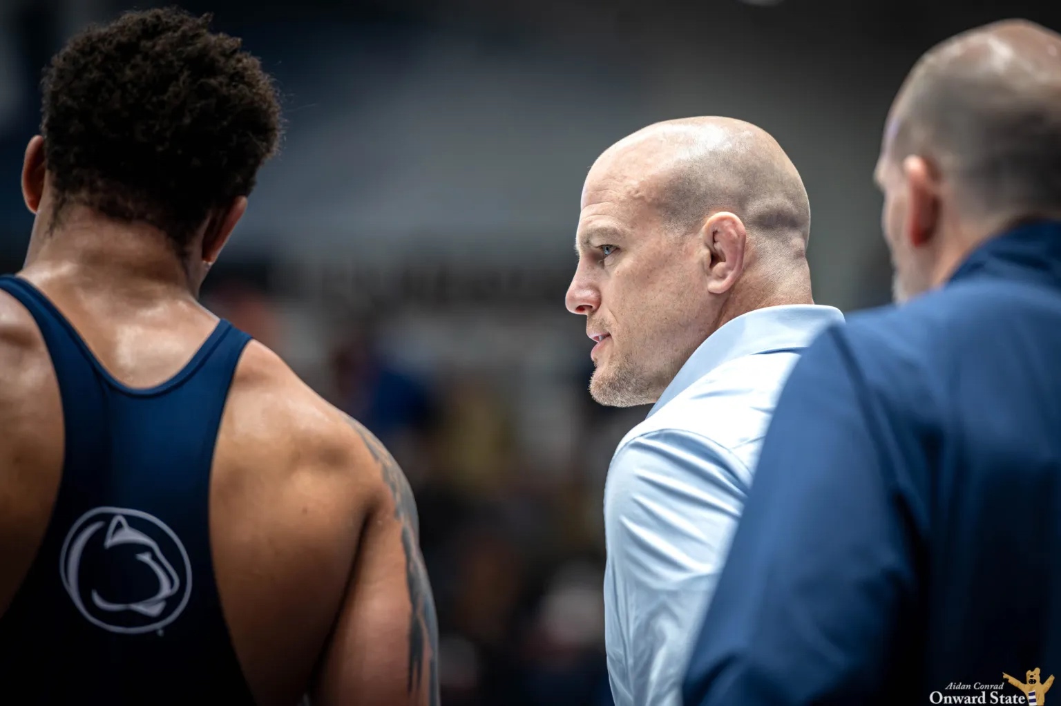 Penn State wrestling coach Cael Sanderson