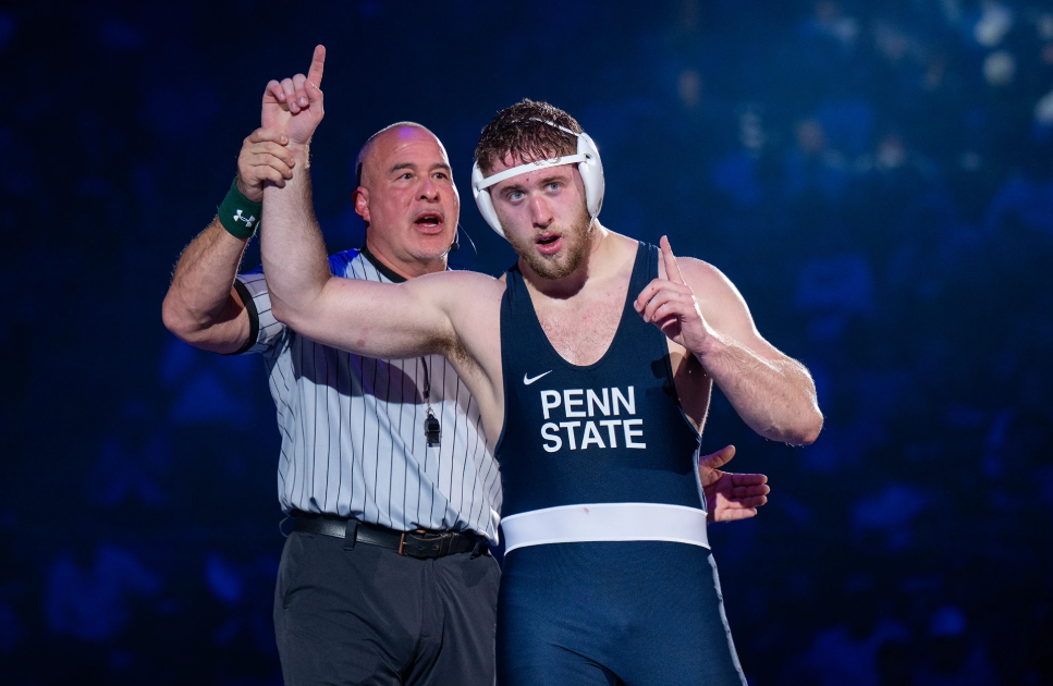 Penn State grapplers steamroll Oklahoma 45-0
