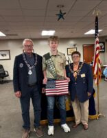 RIEFER IS NEW EAGLE SCOUT