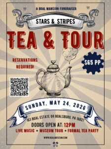 2026 Stars & Stripes tea + tour