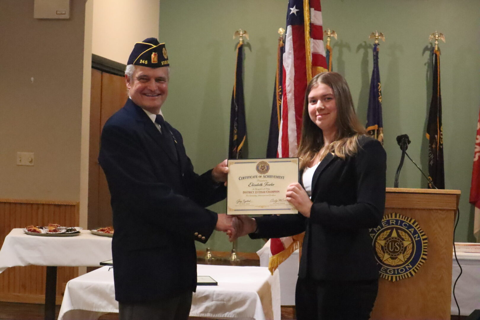 American Legion Post 245 Honors Emergency Responders and Students