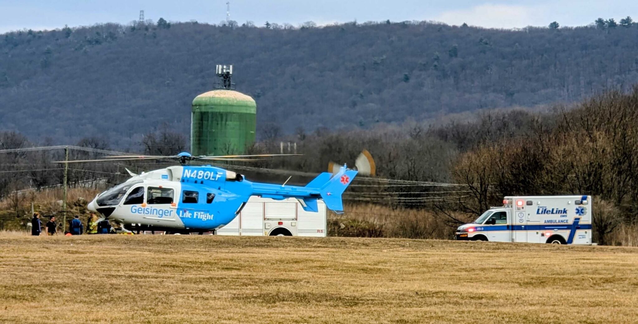 One Person Flown to Hospital After Crash on Benner Pike Near State ...
