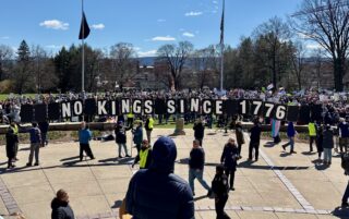 Thousands Gather in State College for ‘No Kings’ Protest
