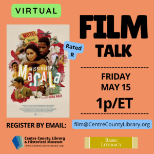 Film Talk May 15 virtual – Lisa Shaffer