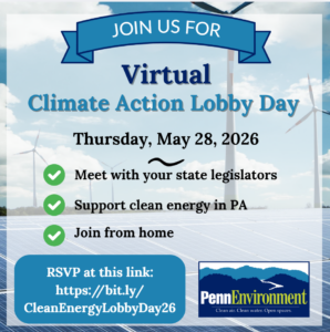 PennEnvironment Lobby Day Flyer