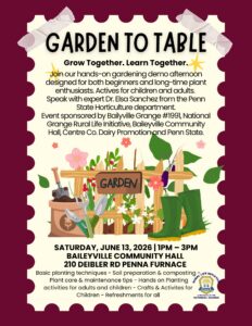 Garden To Table