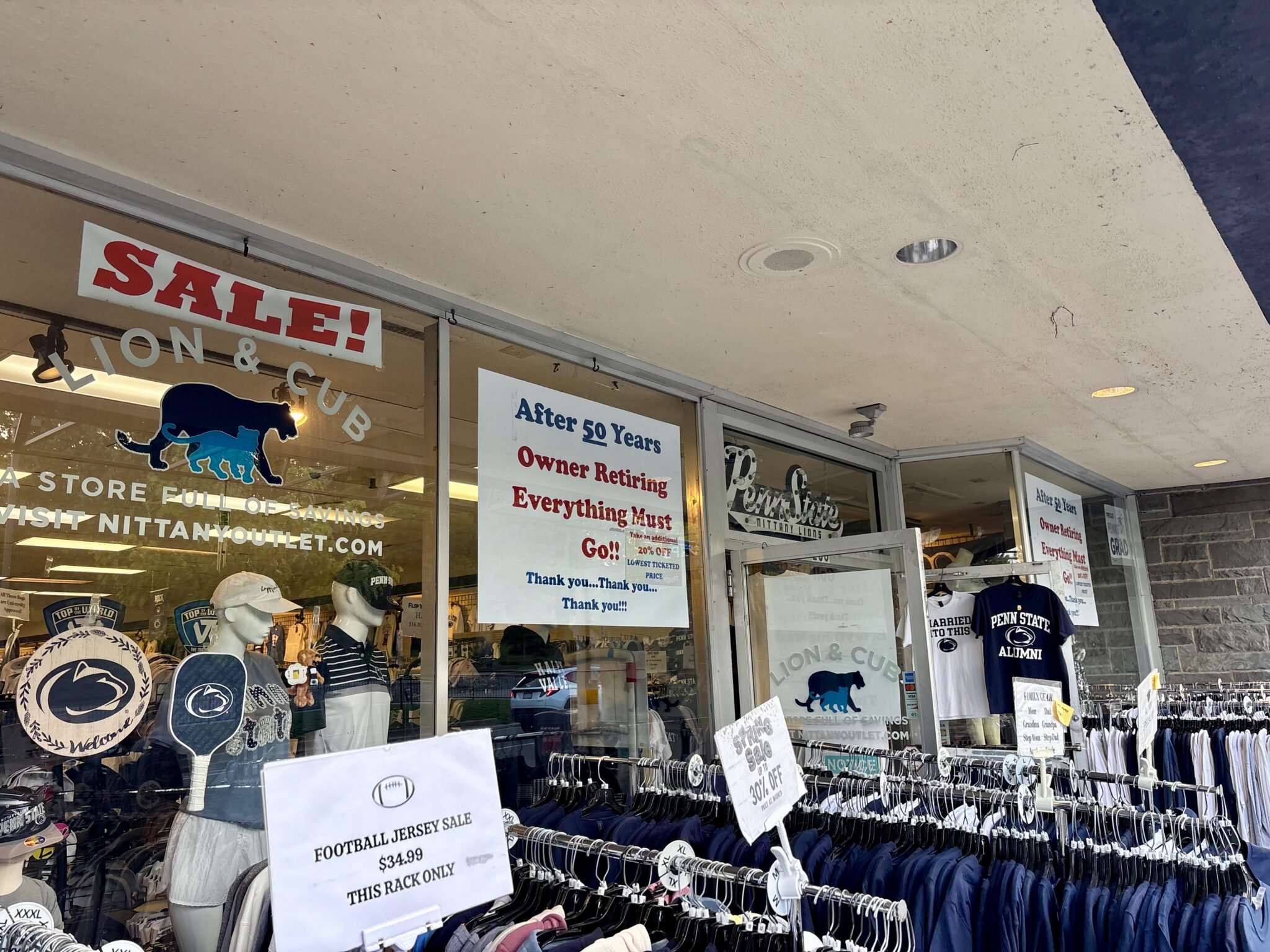 Rally House Acquires Downtown State College Penn State Apparel Store