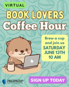 June 2026 virtual book lovers coffee hour