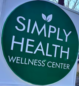 Simply Health Wellness Center Sign