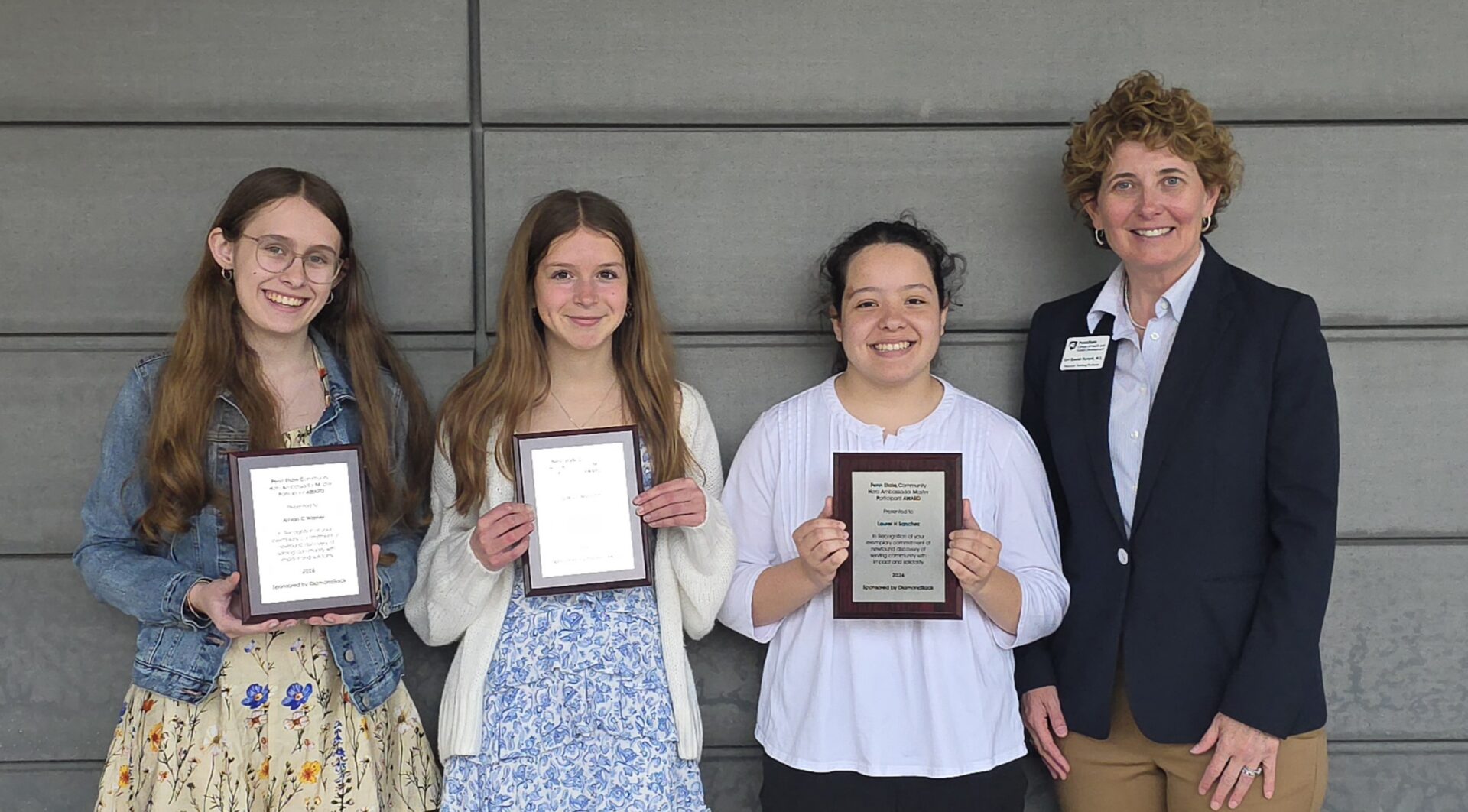 State College Area H.S. students receive Community Hero Ambassador awards