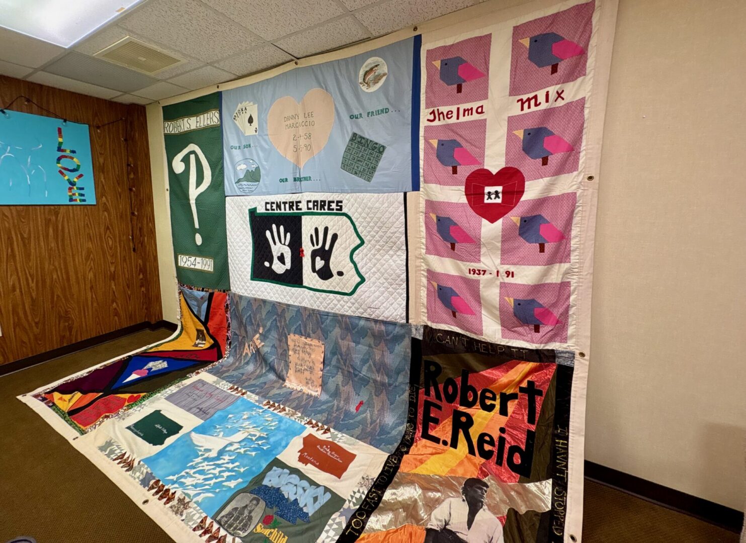 AIDS Memorial Quilt Panels on Display in State College Through June