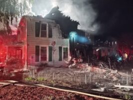Family Displaced After Fire Destroys Home in Harris Township
