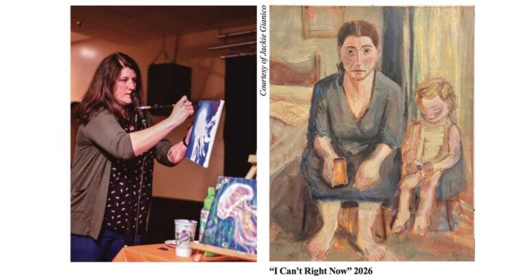 Through Painting, Improv and Teaching, Jackie Gianico Champions Everyday Creativity