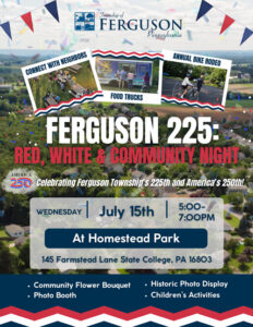 Copy of Ferguson 225: Red White and Community Night Flyer – 1
