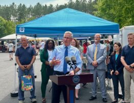 Pa., Local Officials Highlight Senior and WIC Voucher Program at Boalsburg Farmers Market