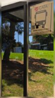 CATA bus shelter receives bird‑friendly upgrade