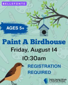 bel paint a birdhouse aug 2026