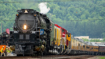 Big Boy, World’s Largest Steam Locomotive, Makes Its Way Through Central Pa.