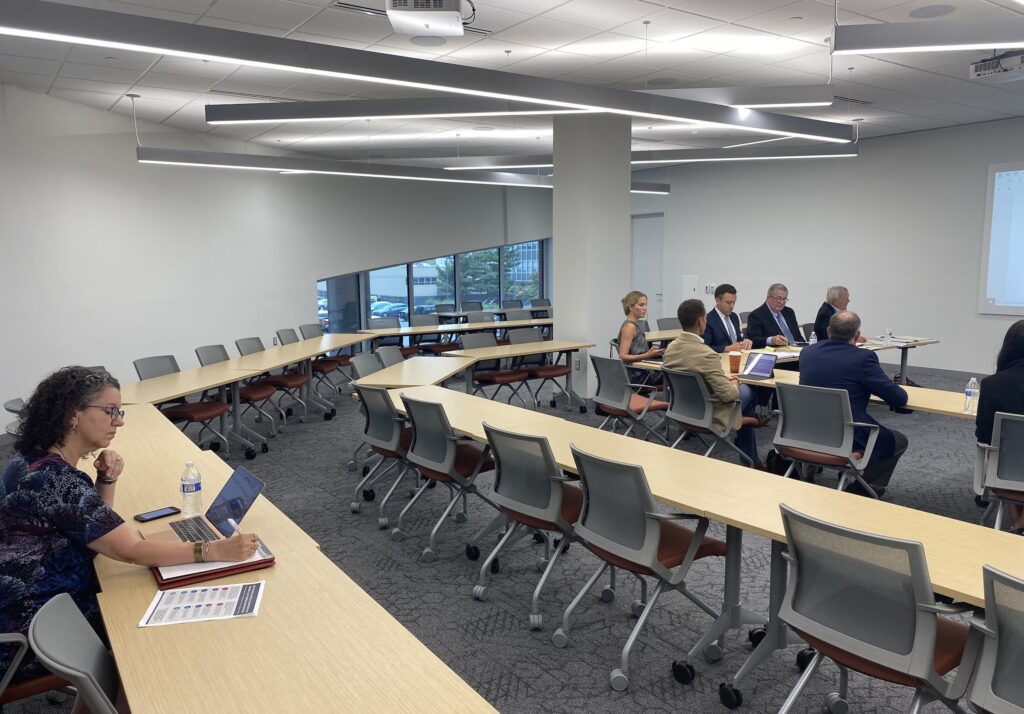 Gail Groves Scott, a public health researcher, attended a September 2023 board meeting of the Pennsylvania Opioid Misuse and Addiction Abatement Trust.