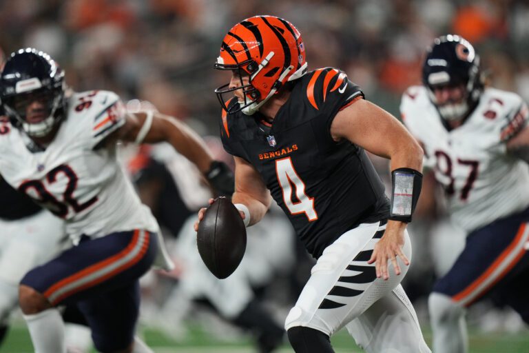 NFL Preseason Recap: Trebor Peña Scores First NFL Touchdown, Sean Clifford Commands Bengals’ Offense