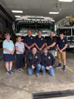 ELKS DONATE TO UNDINE FIRE CO.