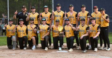 Bees buzz to CCBL title win over Spike Island