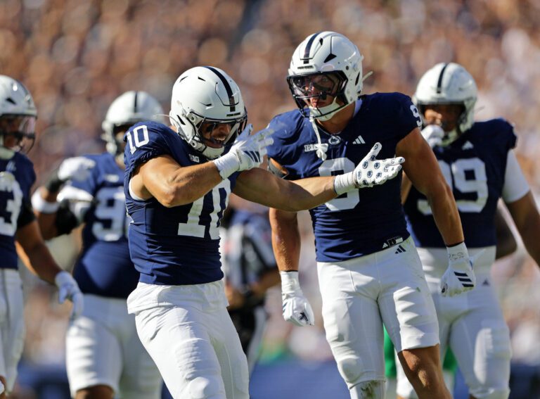 Caleb Bacon’s Move to Defensive End Pays Dividends in Penn State’s Week 1 Win